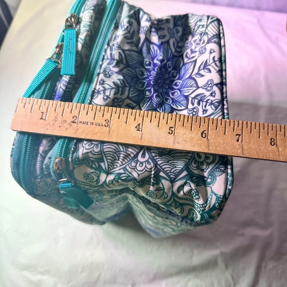 Floral Blue Storage Organizer